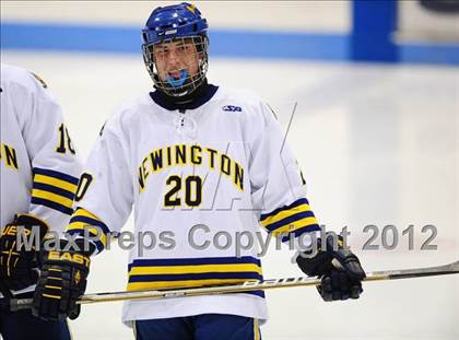 Thumbnail 1 in NFA/St. Bernard/Bacon Academy vs. Newington/Berlin (CIAC Division III Semifinal) photogallery.