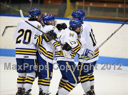 Thumbnail 1 in NFA/St. Bernard/Bacon Academy vs. Newington/Berlin (CIAC Division III Semifinal) photogallery.