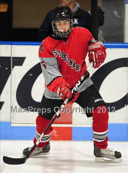 Thumbnail 1 in NFA/St. Bernard/Bacon Academy vs. Newington/Berlin (CIAC Division III Semifinal) photogallery.