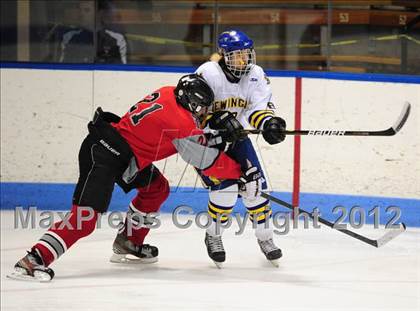 Thumbnail 1 in NFA/St. Bernard/Bacon Academy vs. Newington/Berlin (CIAC Division III Semifinal) photogallery.