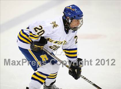 Thumbnail 1 in NFA/St. Bernard/Bacon Academy vs. Newington/Berlin (CIAC Division III Semifinal) photogallery.