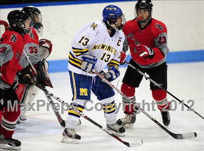 Thumbnail 1 in NFA/St. Bernard/Bacon Academy vs. Newington/Berlin (CIAC Division III Semifinal) photogallery.