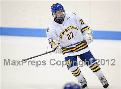 Thumbnail 1 in NFA/St. Bernard/Bacon Academy vs. Newington/Berlin (CIAC Division III Semifinal) photogallery.