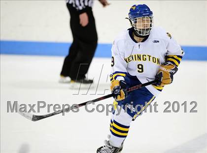 Thumbnail 2 in NFA/St. Bernard/Bacon Academy vs. Newington/Berlin (CIAC Division III Semifinal) photogallery.