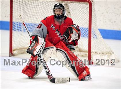 Thumbnail 1 in NFA/St. Bernard/Bacon Academy vs. Newington/Berlin (CIAC Division III Semifinal) photogallery.