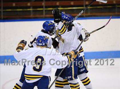 Thumbnail 3 in NFA/St. Bernard/Bacon Academy vs. Newington/Berlin (CIAC Division III Semifinal) photogallery.