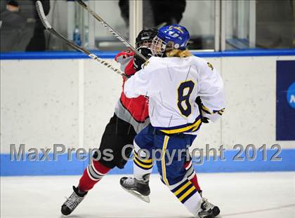 Thumbnail 3 in NFA/St. Bernard/Bacon Academy vs. Newington/Berlin (CIAC Division III Semifinal) photogallery.
