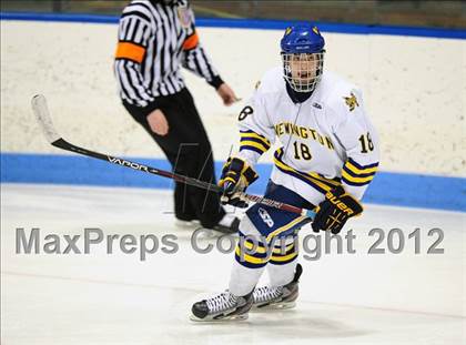 Thumbnail 2 in NFA/St. Bernard/Bacon Academy vs. Newington/Berlin (CIAC Division III Semifinal) photogallery.
