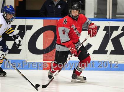 Thumbnail 2 in NFA/St. Bernard/Bacon Academy vs. Newington/Berlin (CIAC Division III Semifinal) photogallery.