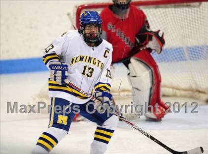 Thumbnail 1 in NFA/St. Bernard/Bacon Academy vs. Newington/Berlin (CIAC Division III Semifinal) photogallery.