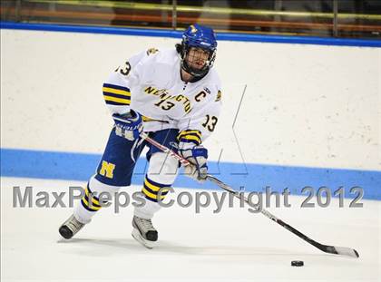 Thumbnail 2 in NFA/St. Bernard/Bacon Academy vs. Newington/Berlin (CIAC Division III Semifinal) photogallery.