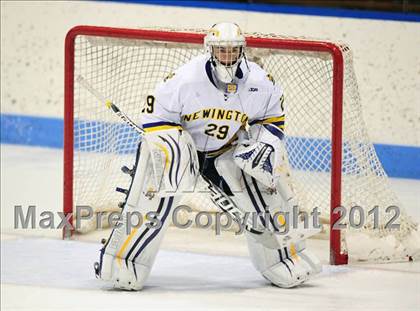 Thumbnail 1 in NFA/St. Bernard/Bacon Academy vs. Newington/Berlin (CIAC Division III Semifinal) photogallery.