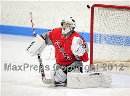 Thumbnail 2 in NFA/St. Bernard/Bacon Academy vs. Newington/Berlin (CIAC Division III Semifinal) photogallery.