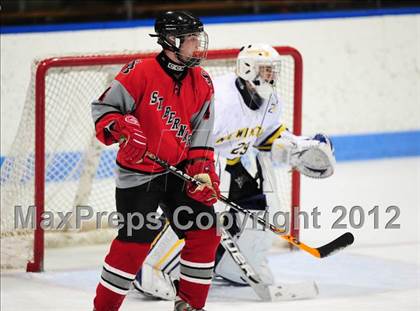 Thumbnail 2 in NFA/St. Bernard/Bacon Academy vs. Newington/Berlin (CIAC Division III Semifinal) photogallery.
