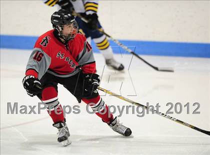 Thumbnail 3 in NFA/St. Bernard/Bacon Academy vs. Newington/Berlin (CIAC Division III Semifinal) photogallery.