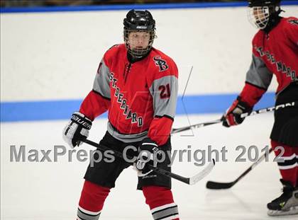 Thumbnail 1 in NFA/St. Bernard/Bacon Academy vs. Newington/Berlin (CIAC Division III Semifinal) photogallery.