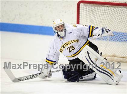 Thumbnail 2 in NFA/St. Bernard/Bacon Academy vs. Newington/Berlin (CIAC Division III Semifinal) photogallery.