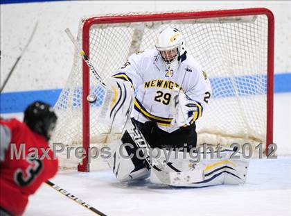 Thumbnail 3 in NFA/St. Bernard/Bacon Academy vs. Newington/Berlin (CIAC Division III Semifinal) photogallery.
