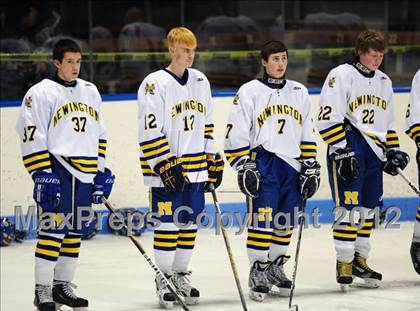 Thumbnail 1 in NFA/St. Bernard/Bacon Academy vs. Newington/Berlin (CIAC Division III Semifinal) photogallery.