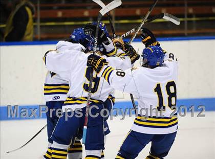Thumbnail 2 in NFA/St. Bernard/Bacon Academy vs. Newington/Berlin (CIAC Division III Semifinal) photogallery.