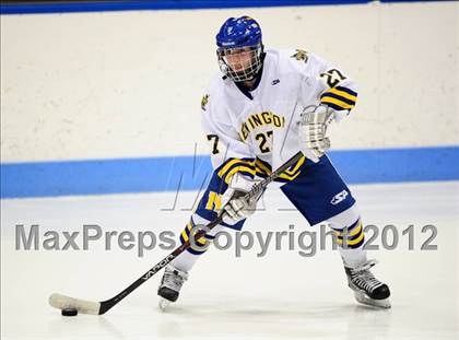 Thumbnail 1 in NFA/St. Bernard/Bacon Academy vs. Newington/Berlin (CIAC Division III Semifinal) photogallery.