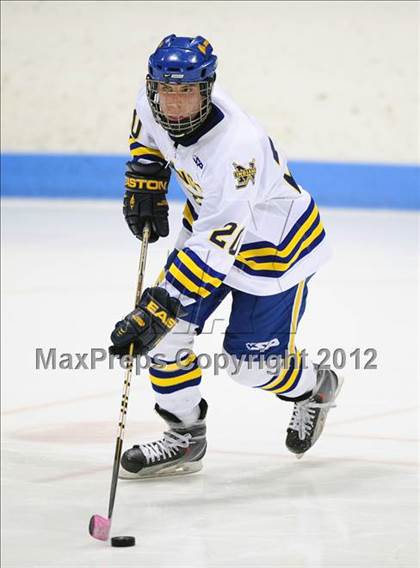 Thumbnail 2 in NFA/St. Bernard/Bacon Academy vs. Newington/Berlin (CIAC Division III Semifinal) photogallery.