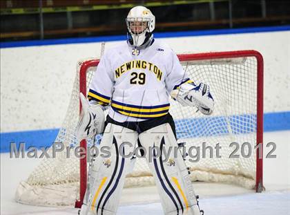 Thumbnail 1 in NFA/St. Bernard/Bacon Academy vs. Newington/Berlin (CIAC Division III Semifinal) photogallery.