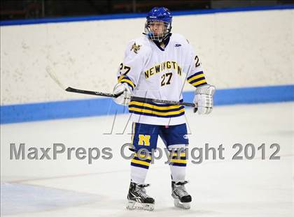 Thumbnail 1 in NFA/St. Bernard/Bacon Academy vs. Newington/Berlin (CIAC Division III Semifinal) photogallery.