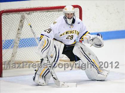 Thumbnail 3 in NFA/St. Bernard/Bacon Academy vs. Newington/Berlin (CIAC Division III Semifinal) photogallery.