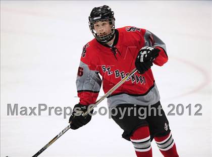 Thumbnail 3 in NFA/St. Bernard/Bacon Academy vs. Newington/Berlin (CIAC Division III Semifinal) photogallery.