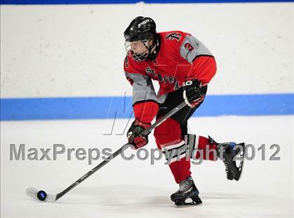 Thumbnail 3 in NFA/St. Bernard/Bacon Academy vs. Newington/Berlin (CIAC Division III Semifinal) photogallery.