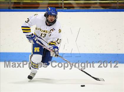 Thumbnail 1 in NFA/St. Bernard/Bacon Academy vs. Newington/Berlin (CIAC Division III Semifinal) photogallery.