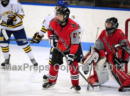 Thumbnail 1 in NFA/St. Bernard/Bacon Academy vs. Newington/Berlin (CIAC Division III Semifinal) photogallery.