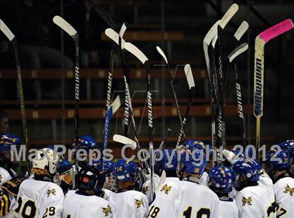 Thumbnail 1 in NFA/St. Bernard/Bacon Academy vs. Newington/Berlin (CIAC Division III Semifinal) photogallery.