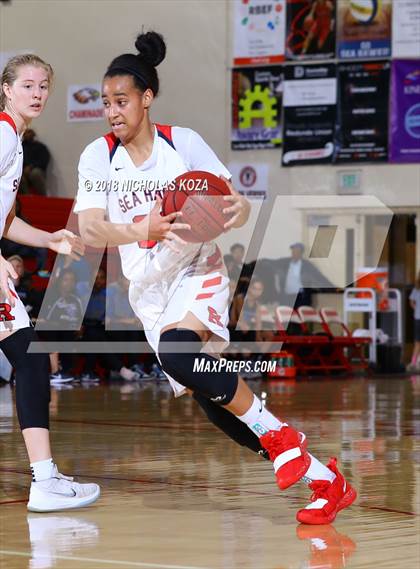 Thumbnail 2 in Redondo vs Windward  (Battle at the Beach) photogallery.