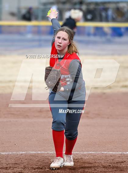 Thumbnail 2 in Wooster vs. Truckee (Yerington Tournament) photogallery.