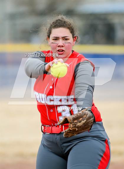 Thumbnail 2 in Wooster vs. Truckee (Yerington Tournament) photogallery.