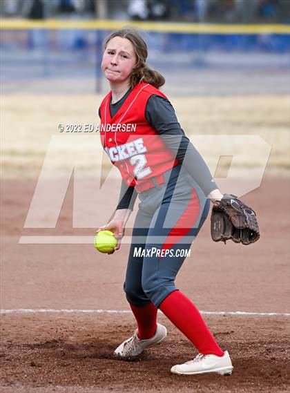 Thumbnail 2 in Wooster vs. Truckee (Yerington Tournament) photogallery.