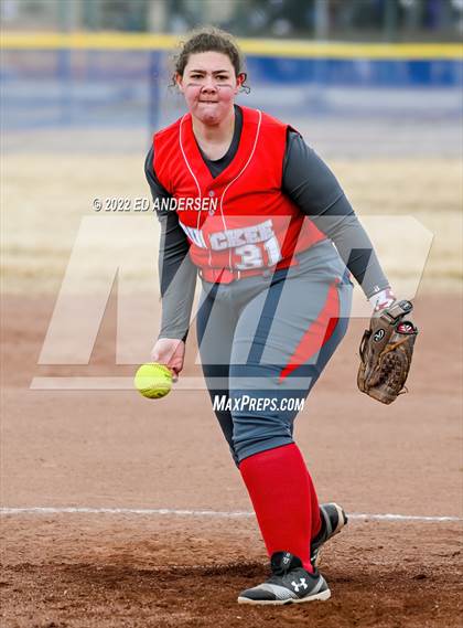 Thumbnail 2 in Wooster vs. Truckee (Yerington Tournament) photogallery.