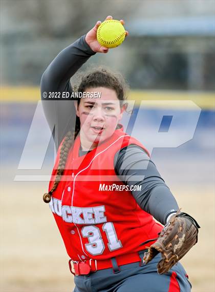 Thumbnail 3 in Wooster vs. Truckee (Yerington Tournament) photogallery.