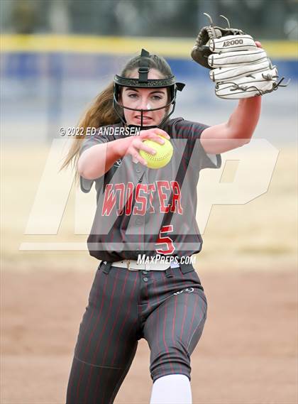 Thumbnail 2 in Wooster vs. Truckee (Yerington Tournament) photogallery.