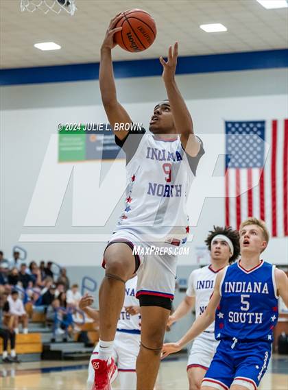 Thumbnail 2 in Indiana all-Stars Futures Game photogallery.