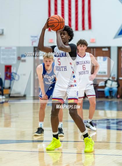 Thumbnail 1 in Indiana all-Stars Futures Game photogallery.