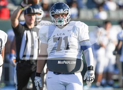 Thumbnail 3 in Lafayette Christian Academy vs. St. Charles Catholic (LHSAA 2A Final) photogallery.