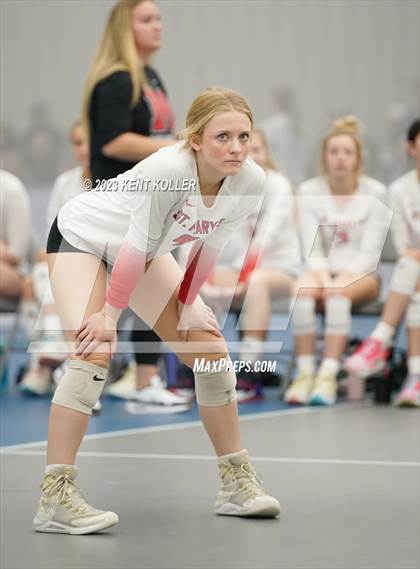 Thumbnail 3 in St. Mary's Prep vs. Gull Lake (Beast of the East) photogallery.