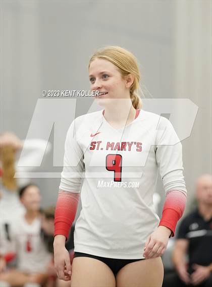 Thumbnail 1 in St. Mary's Prep vs. Gull Lake (Beast of the East) photogallery.