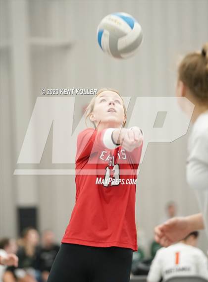 Thumbnail 3 in St. Mary's Prep vs. Gull Lake (Beast of the East) photogallery.