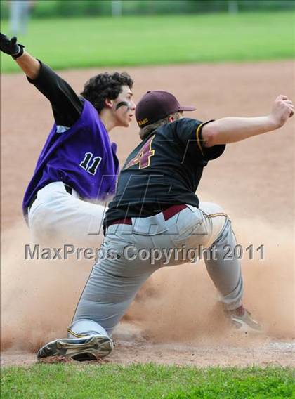 Thumbnail 3 in Granby Memorial @ North Branford (CIAC Class M 2nd Round) photogallery.