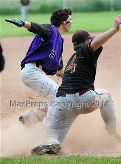 Thumbnail 2 in Granby Memorial @ North Branford (CIAC Class M 2nd Round) photogallery.