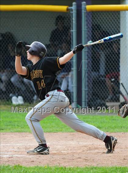 Thumbnail 3 in Granby Memorial @ North Branford (CIAC Class M 2nd Round) photogallery.